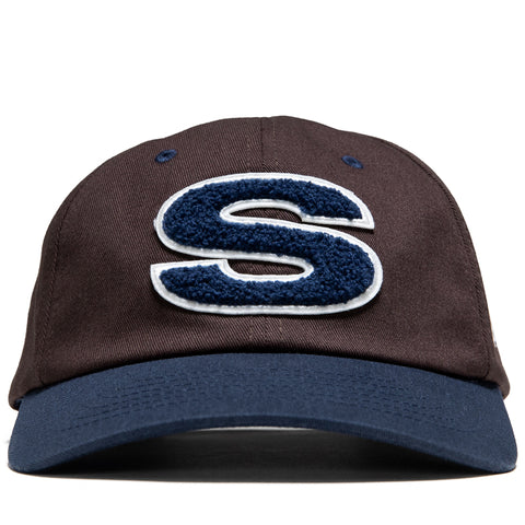 Stussy Chenille S Low Pro Cap - Dark Brown