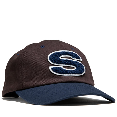 Stussy Chenille S Low Pro Cap - Dark Brown