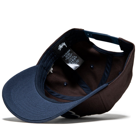 Stussy Chenille S Low Pro Cap - Dark Brown