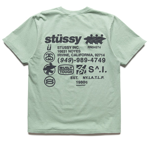 Stussy DNA Pig Dyed Tee - Granite