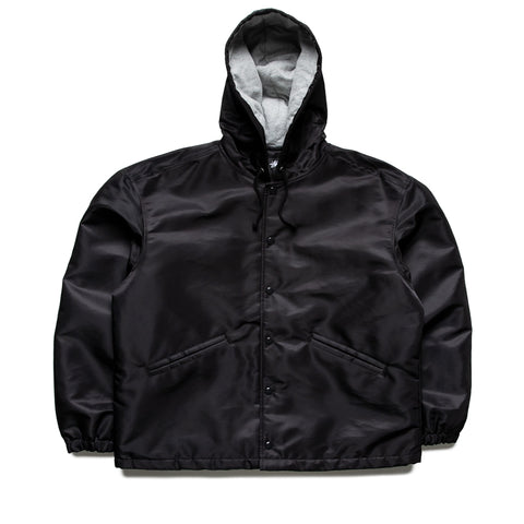 Stussy Hooded Coaches Jacket - Black