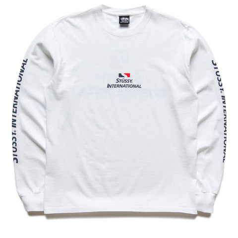 Stussy International L/S Tee - White