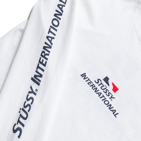 Stussy International L/S Tee - White