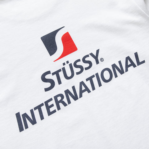 Stussy International L/S Tee - White