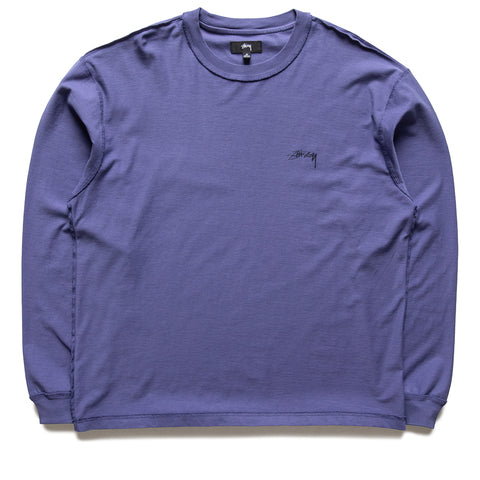 Stussy Lazy L/S Tee - Vintage Navy