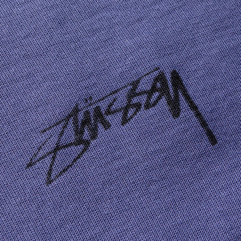 Stussy Lazy L/S Tee - Vintage Navy