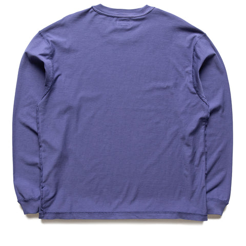 Stussy Lazy L/S Tee - Vintage Navy