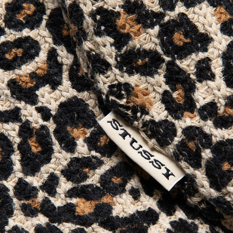 Stussy Leopard Sweater - Leopard