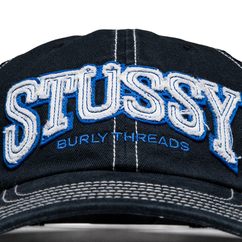 Stussy MD Burly Threads Trucker - Black – Sneaker Politics