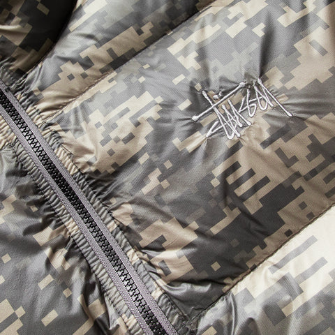 Stussy Micro Ripstop Down Jacket - Digi Camo