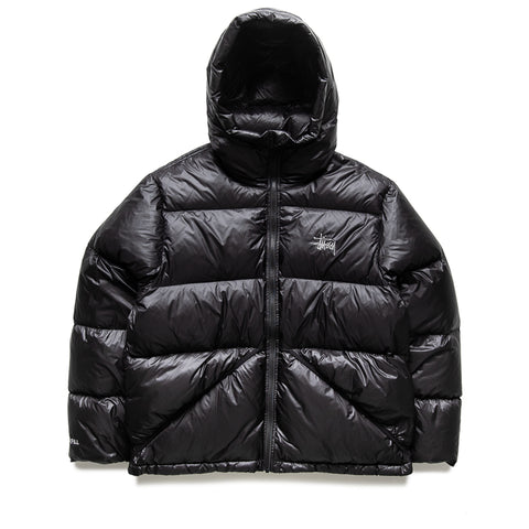 Stussy Micro Ripstop Down Parka - Jet Black
