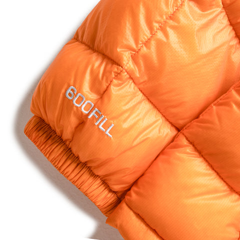 Stussy Midweight Hooded Puffer - Orange