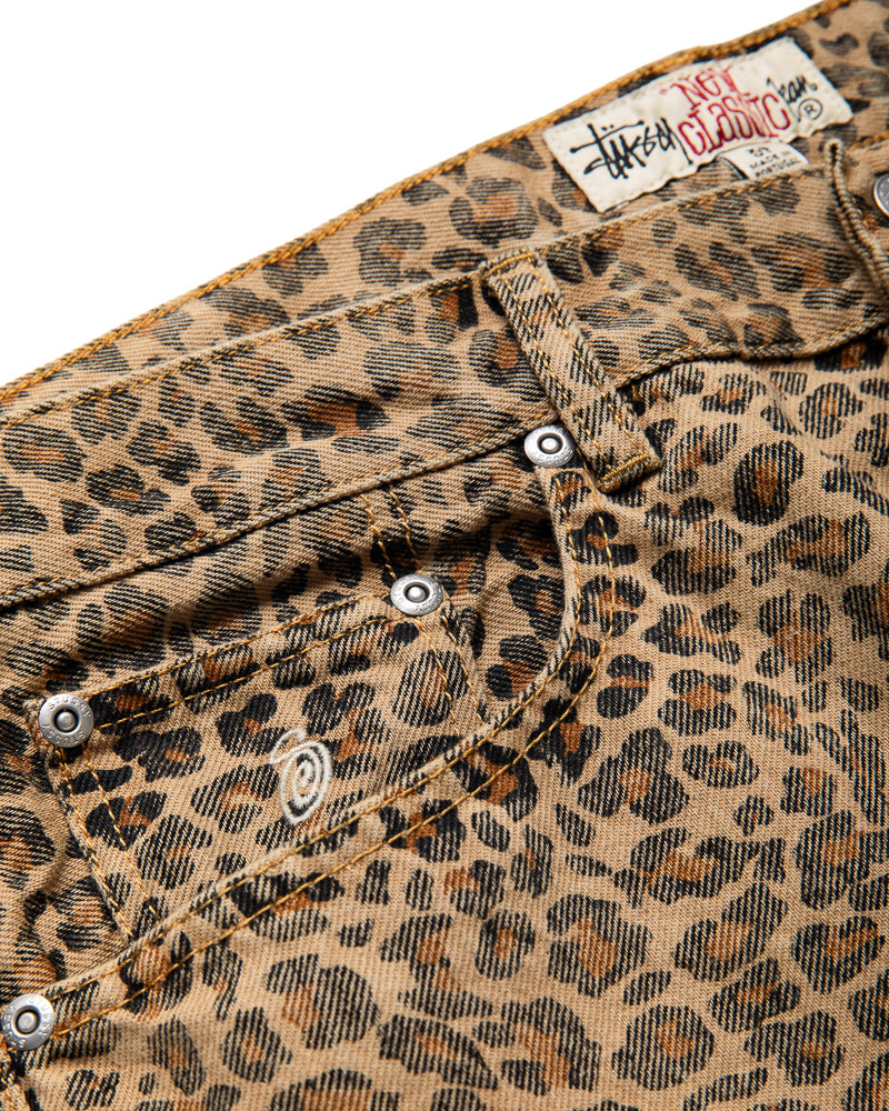Stussy New Classic Jean - Leopard – Sneaker Politics