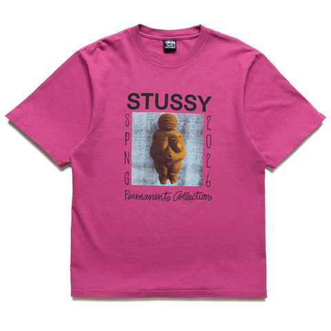 Stussy Permanent Collection Pigment Dyed Tee - Berry