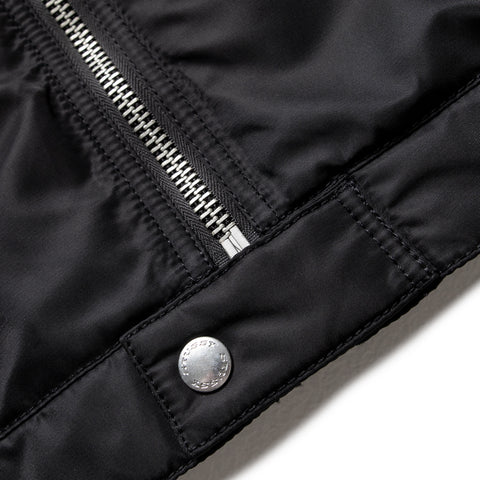 Stussy Pile Lined Zip Jacket - Black