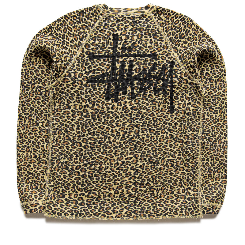 BASIC STÜSSY THERMAL leopard L BASIC STÜSSY THERMAL leopard L - メルカリ