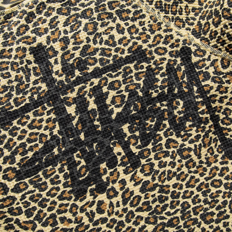 BASIC STÜSSY THERMAL leopard L BASIC STÜSSY THERMAL leopard L - メルカリ