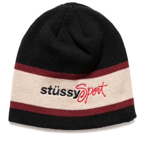 Stussy Sport Stripe Skullcap - Black