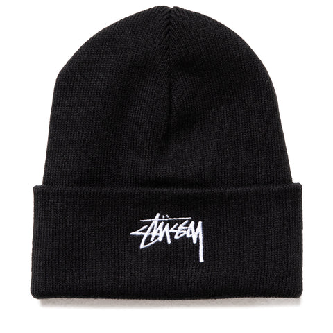 Stussy Stock Cuff Beanie - Black
