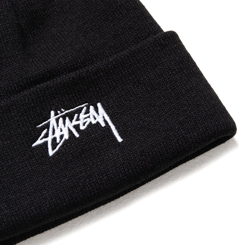 Stussy Stock Cuff Beanie - Black