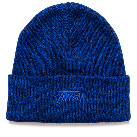 Stussy Stock Cuff Beanie - Marled Blue