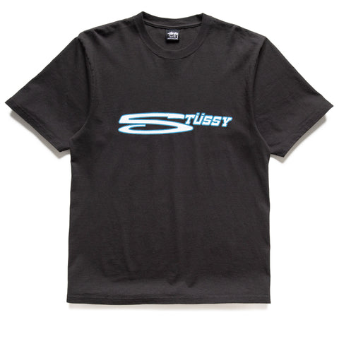 Stussy Stretch Pigment Dyed Tee - Faded Black