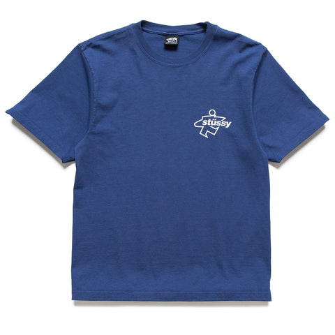 Stussy Surf Size Pigment Dyed Tee - Indigo