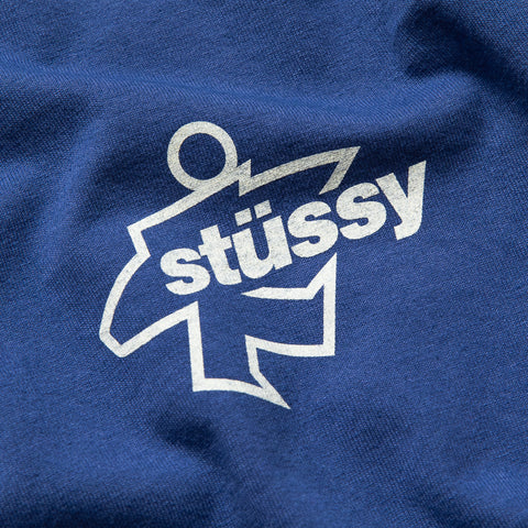 Stussy Surf Size Pigment Dyed Tee - Indigo