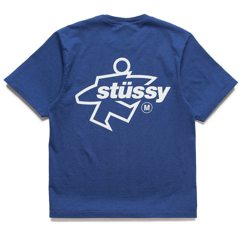 Stussy Surf Size Pigment Dyed Tee - Indigo