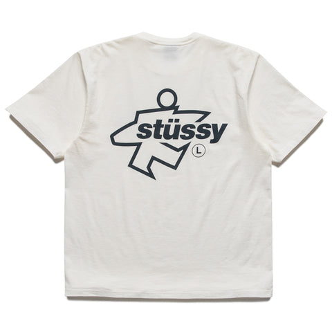 Stussy Surf Size Pigment Dyed Tee - Natural