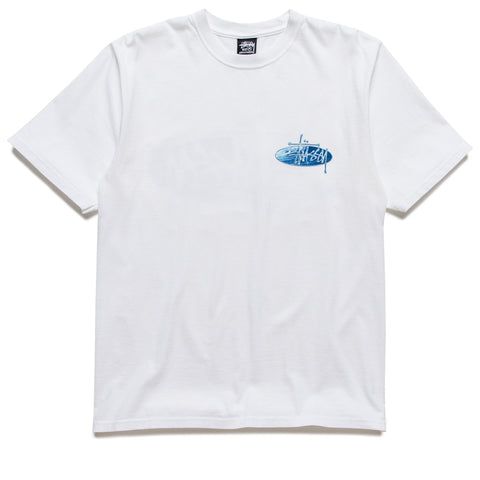 Stussy Wave Oval Tee - White