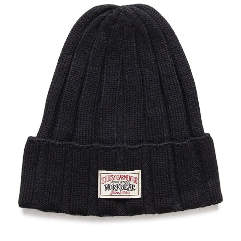 Stussy Workwear Cuff Beanie - Black