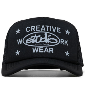 Supervsn Studio CWW Trucker Hat - Black