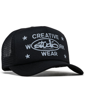 Supervsn Studio CWW Trucker Hat - Black