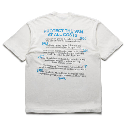Supervsn My Sister's Keeper Tee - Bone