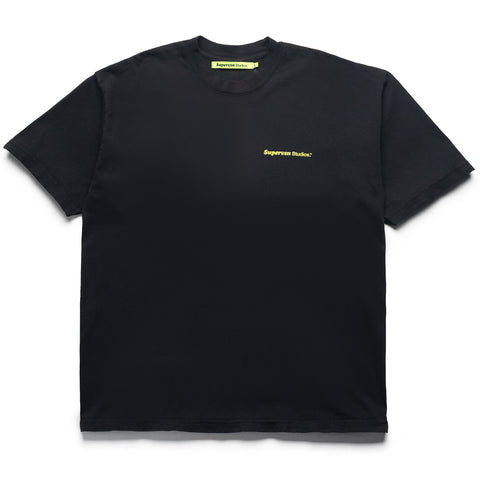 Supervsn Handshake Tee - Vintage Black
