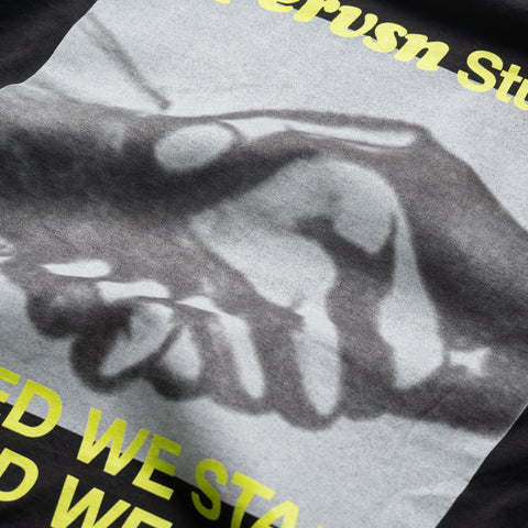 Supervsn Handshake Tee - Vintage Black
