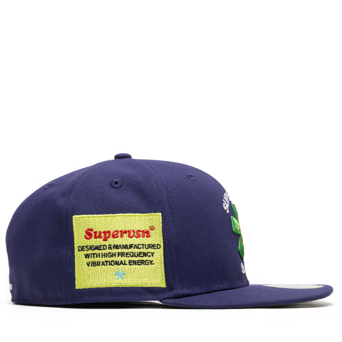 Supervsn x New Era Starburst 59FIFTY Fitted - Purple