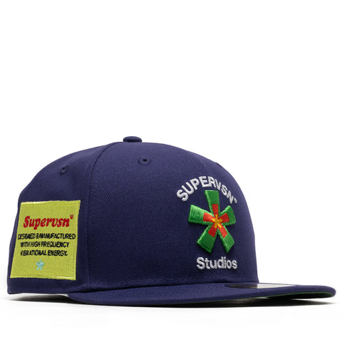 Supervsn x New Era Starburst 59FIFTY Fitted - Purple