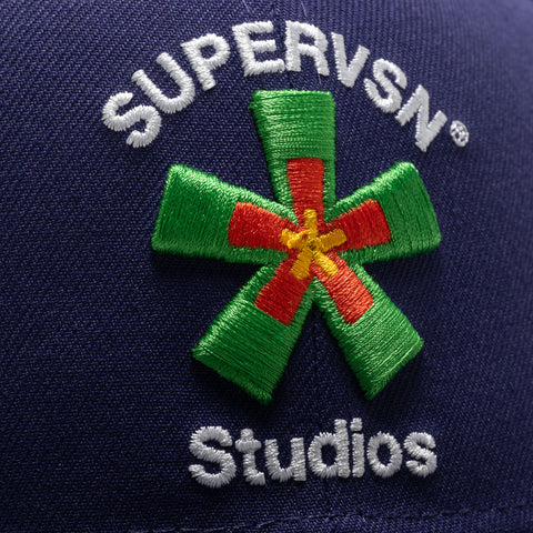 Supervsn x New Era Starburst 59FIFTY Fitted - Purple