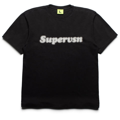 Supervsn Blur Logo Tee - Vintage Black