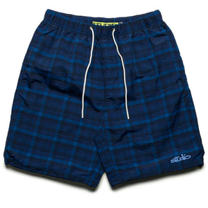 Supervsn Studio Plaid Shorts - Blue Plaid