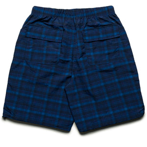 Supervsn Studio Plaid Shorts - Blue Plaid