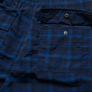 Supervsn Studio Plaid Shorts - Blue Plaid