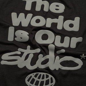 Supervsn Studio World Tee - Vintage Black