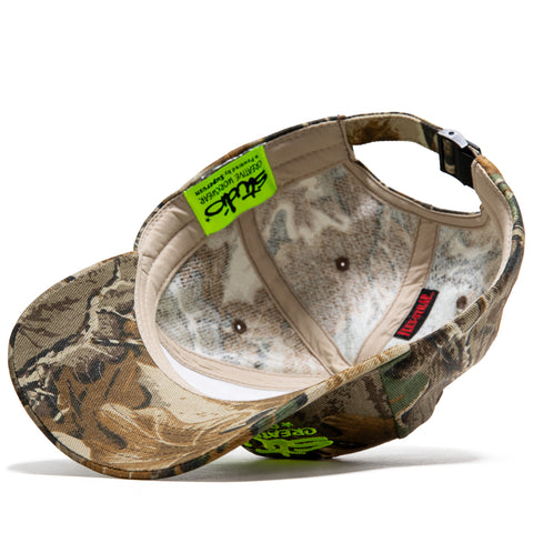 Supervsn Realtree 5 Panel Strapback - Park Camo Brown