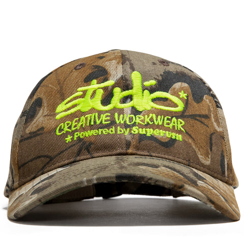 Supervsn Realtree 5 Panel Strapback - Tree Camo