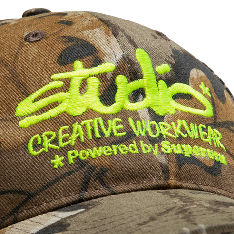 Supervsn Realtree 5 Panel Strapback - Tree Camo