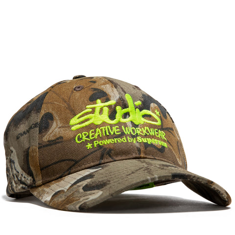 Supervsn Realtree 5 Panel Strapback - Tree Camo