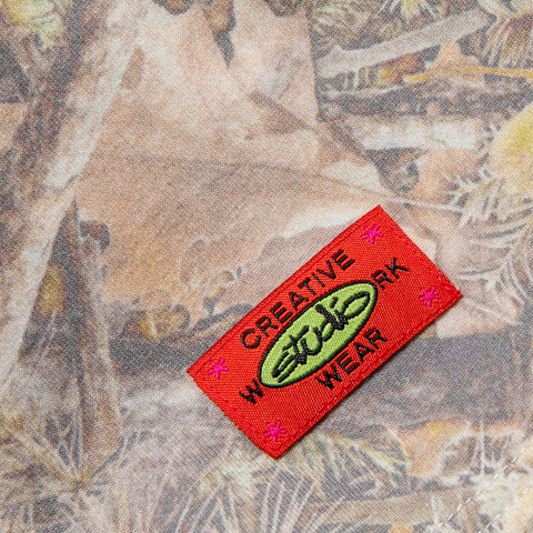 Supervsn Studio RT Camo L/S Tee - Park Camo White